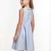 Платье для девочек Mini Maxi, модель 6644, цвет голубой/мультиколор 