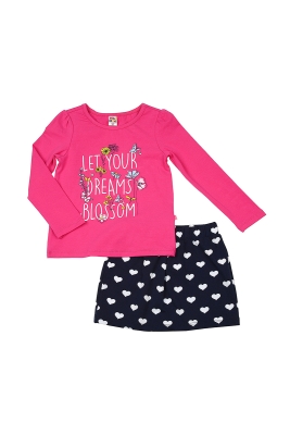 Комплект одежды для девочек Mini Maxi, модель 2887/2888, цвет малиновый