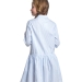 Платье для девочек Mini Maxi, модель 7485, цвет голубой/мультиколор 