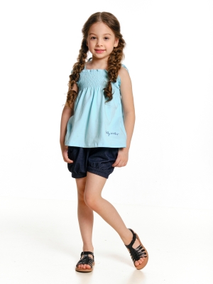 Комплект одежды для девочек Mini Maxi, модель 0816/0817, цвет голубой