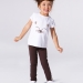 Комплект одежды для девочек Mini Maxi, модель 4019/4020, цвет белый 