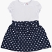 Платье для девочек Mini Maxi, модель 1220, цвет белый/мультиколор 