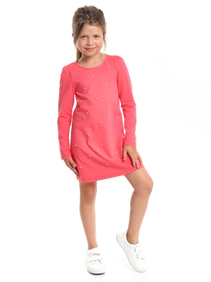 Платье для девочек Mini Maxi, модель 6001, цвет коралловый