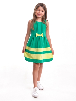 Платье для девочек Mini Maxi, модель 2912, цвет зеленый
