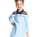 Платье для девочек Mini Maxi, модель 6900, цвет голубой/черный 