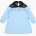Платье для девочек Mini Maxi, модель 6900, цвет голубой/черный 