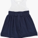 Платье для девочек Mini Maxi, модель 1618, цвет белый/синий 
