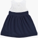 Платье для девочек Mini Maxi, модель 1618, цвет белый/синий 