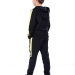 Спортивный костюм для мальчиков Mini Maxi, модель 4745, цвет черный/неон 