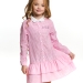 Платье для девочек Mini Maxi, модель 6117, цвет розовый/мультиколор 