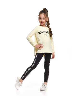 Комплект одежды для девочек Mini Maxi, модель 6007/6008, цвет бежевый