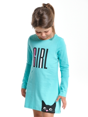 Платье для девочек Mini Maxi, модель 4910, цвет бирюзовый
