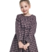 Платье для девочек Mini Maxi, модель 6820, цвет синий/бордовый/клетка 
