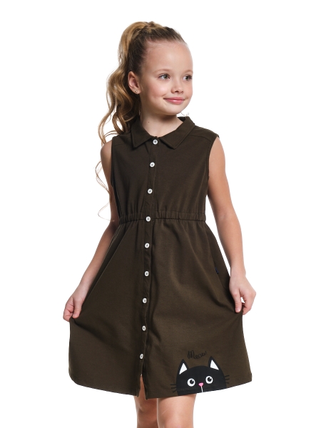 Платье для девочек Mini Maxi, модель 4627, цвет хаки 