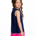 Платье для девочек Mini Maxi, модель 3357, цвет синий/малиновый 