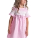 Платье для девочек Mini Maxi, модель 6324, цвет розовый/клетка 