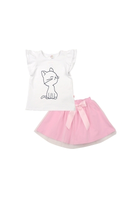 Комплект одежды для девочек Mini Maxi, модель 4328/4329, цвет розовый