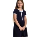 Платье для девочек Mini Maxi, модель 1418, цвет темно-синий 