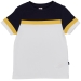 Комплект одежды для мальчиков Mini Maxi, модель 6616/4614, цвет белый/синий/горчичный 
