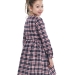 Платье для девочек Mini Maxi, модель 681, цвет синий/красный/клетка 
