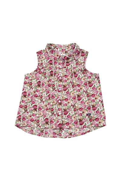 Блузка для девочек Mini Maxi, модель 3375, цвет белый 