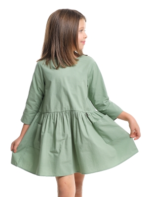 Платье для девочек Mini Maxi, модель 8073, цвет фисташковый