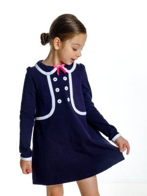 Платье для девочек Mini Maxi, модель 1407, цвет темно-синий