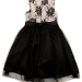 Платье для девочек Mini Maxi, модель 6183, цвет белый/черный 