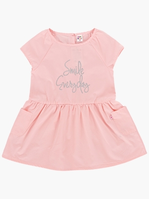 Платье для девочек Mini Maxi, модель 4378, цвет кремовый/розовый