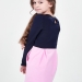 Платье для девочек Mini Maxi, модель 1246, цвет синий/розовый 