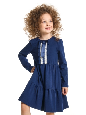 Платье для девочек Mini Maxi, модель 6887, цвет синий