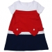 Платье для девочек Mini Maxi, модель 2646, цвет синий/красный 
