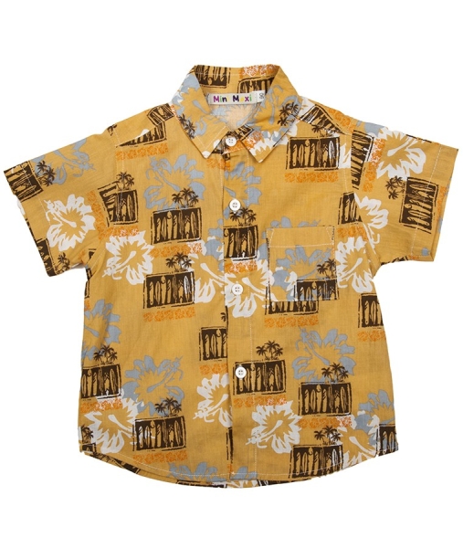 Рубашка для мальчиков Mini Maxi, модель 3635 