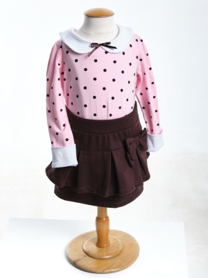 Комплект одежды для девочек Mini Maxi, модель 0994/0995, цвет розовый