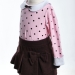 Комплект одежды для девочек Mini Maxi, модель 0994/0995, цвет розовый 