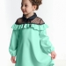 Платье для девочек Mini Maxi, модель 6900, цвет зеленый 