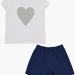 Комплект одежды для девочек Mini Maxi, модель 7467/7468, цвет белый 