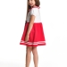 Платье для девочек Mini Maxi, модель 1579, цвет белый/красный 
