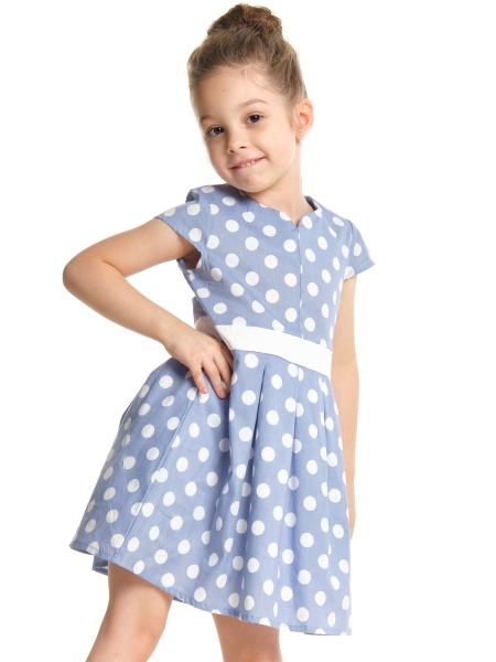 Платье для девочек Mini Maxi, модель 2651, цвет голубой 