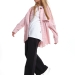 Рубашка для девочек Mini Maxi, модель 7983, цвет розовый/клетка 