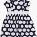 Платье для девочек Mini Maxi, модель 1393, цвет синий/белый 