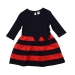 Платье для девочек Mini Maxi, модель 6116, цвет синий/красный 