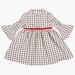 Платье для девочек Mini Maxi, модель 7082, цвет коричневый/клетка 