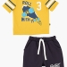 Комплект одежды для мальчиков Mini Maxi, модель 7036/7037, цвет горчичный 