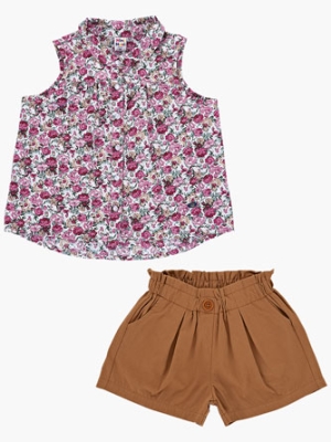 Комплект одежды для девочек Mini Maxi, модель 3375/7139, цвет мультиколор