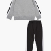 Комплект одежды для девочек Mini Maxi, модель 7025, цвет серый/черный 