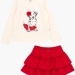 Комплект одежды для девочек Mini Maxi, модель 3762/3763, цвет белый 