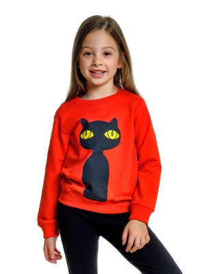 Джемпер для девочек Mini Maxi, модель 2015, цвет красный