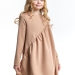 Платье для девочек Mini Maxi, модель 7843, цвет бежевый 