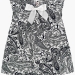 Платье для девочек Mini Maxi, модель 3350, цвет синий/мультиколор 